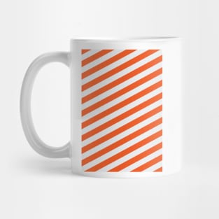 Co. Armagh GAA Orange and White Angled Stripes Mug